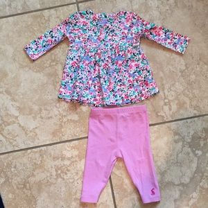 Joules baby girl outfit